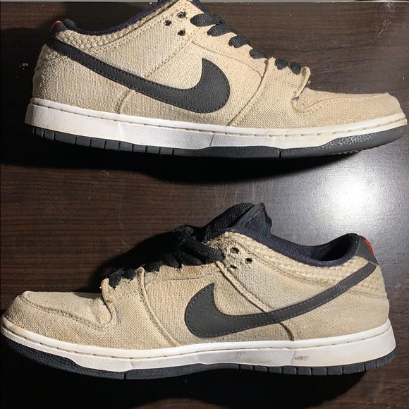 !!!!!Sold!!!!!Used nike sb dunk “hemp” size 9.5 - Picture 2 of 8
